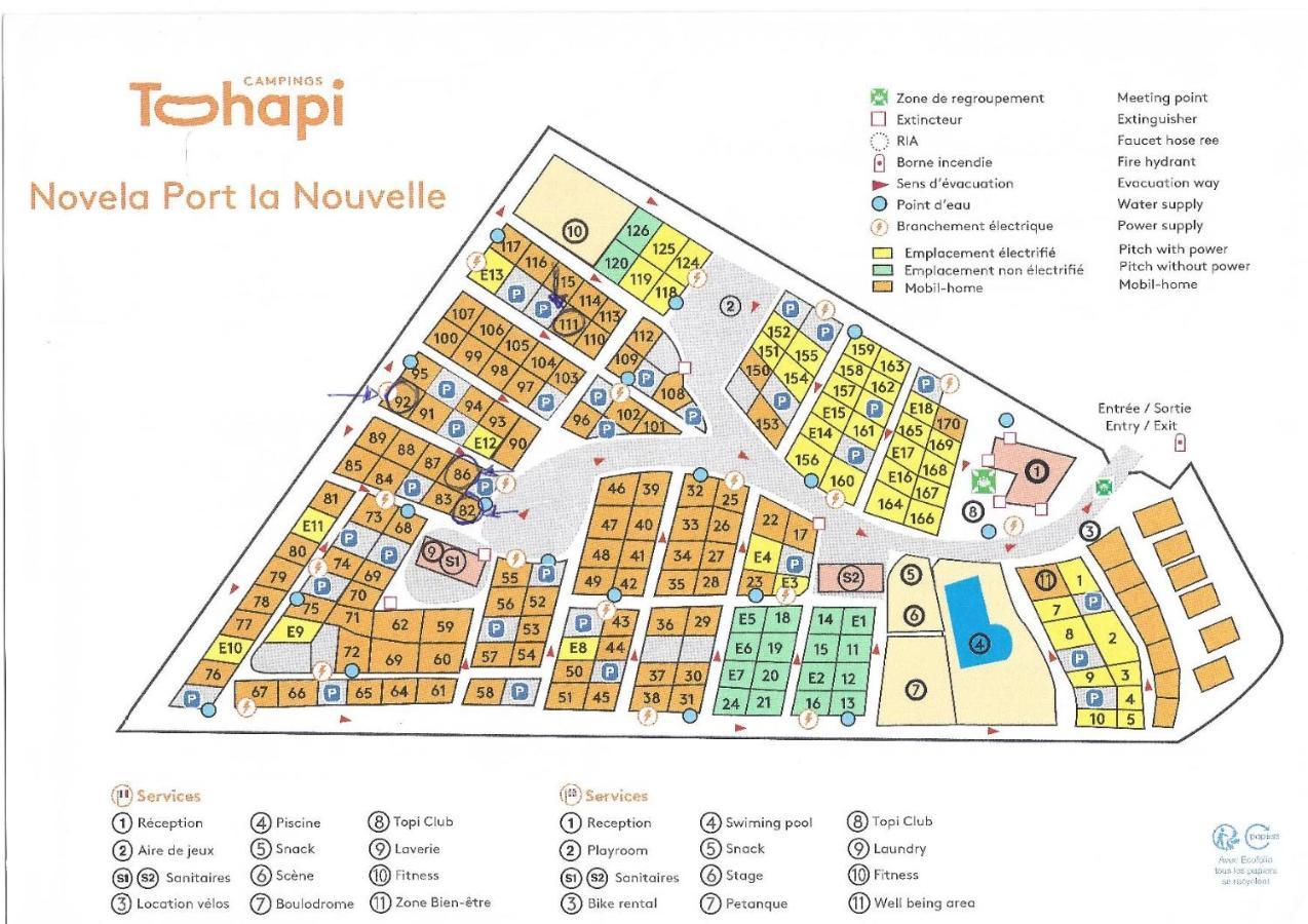 Mobil 4-5 Personnes La Nouvelle Campsite Port-la-Nouvelle